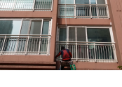 울산 남구 무거동 1537무거 삼익아파트 실리콘  작업현장